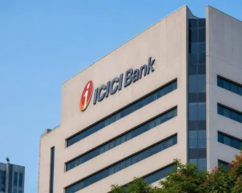 ICICI Bank Slips While Bank Nifty Moves Up; July Earnings in Focus